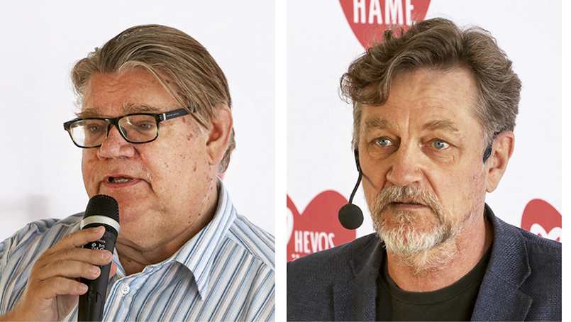 Timo Soini ja Ville Virtanen